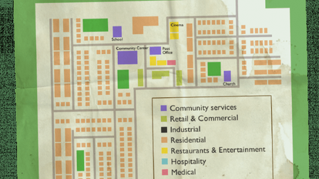 March ridge map