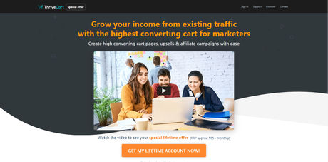 ThriveCart Black Friday Deals 2021 Save Upto 75% (Lifetime Offer) (ThriveCart Cyber Monday Sale Offer)