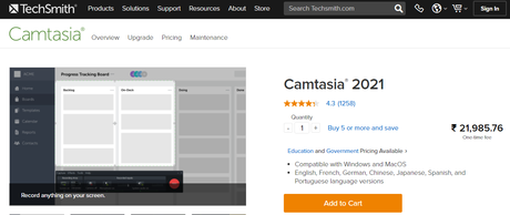 Camtasia Studio