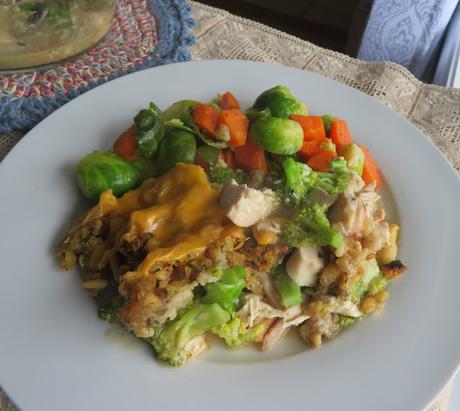 Turkey, Broccoli & Stuffing Casserole