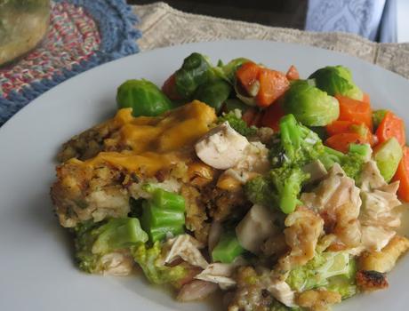 Turkey, Broccoli & Stuffing Casserole