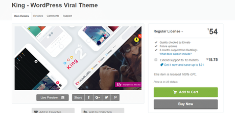 WordPress Viral Themes