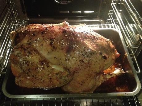 thanksgiving, christmas turkey, oven