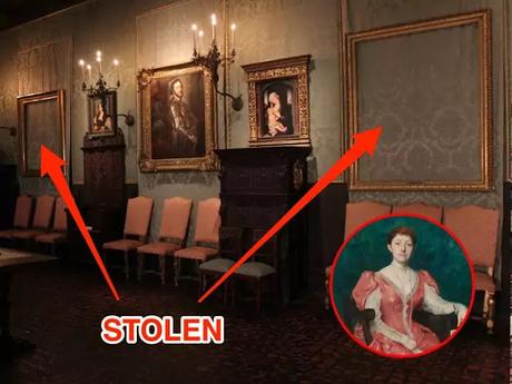 The Boston heist paintings