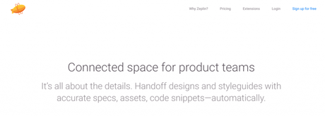 Zeplin, Web Designers tool