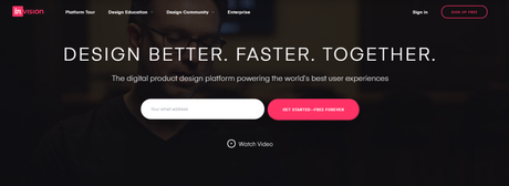 invision web design, Web Designers tool