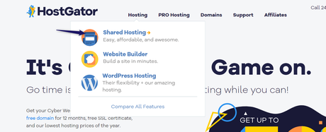 hostgator shared hosting