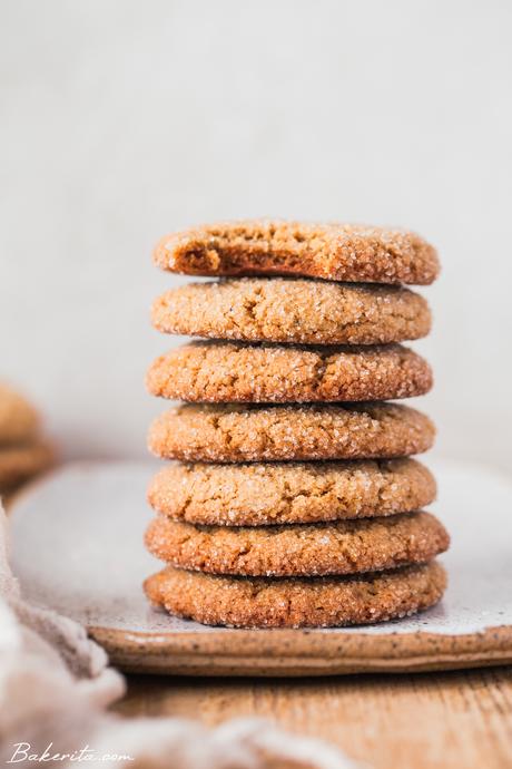 Chewy Gluten-Free Vegan Sugar Cookies