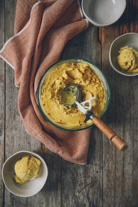 Homemade Pumpkin Ice Cream