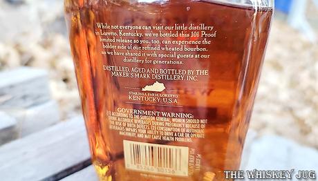 Maker's Mark 101 Proof Label