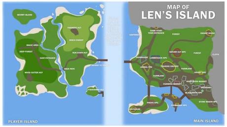 Len’s Island Map Len's Island Map