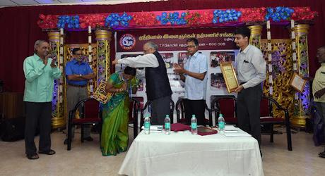 State level award for Mrs Jayanthi Narayanan for her exceptional commitment