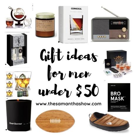 40 gift ideas for men under $50