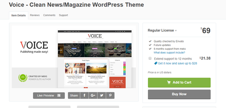 WordPress News Theme