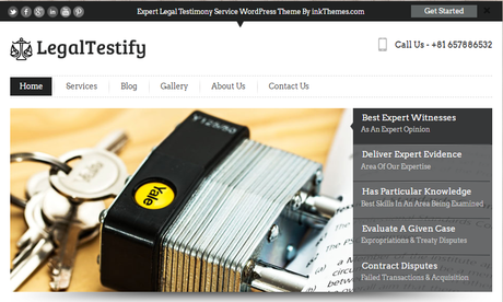 Attorney WordPress Template