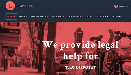 Law Practice WordPress Theme