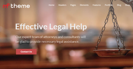 Legal Law Attorney Justice WP Theme