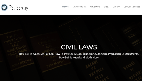 Poloray Attorney WordPress Template