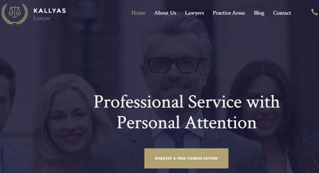 Attorney WordPress Template