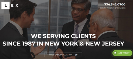 law and attorneys WordPress premium theme