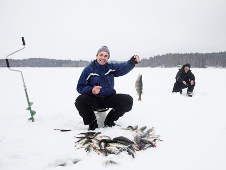 Perch ice fishing is a fun and rewarding form of winter fishing