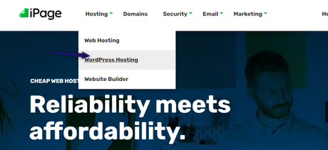 ipage wordpress hosting