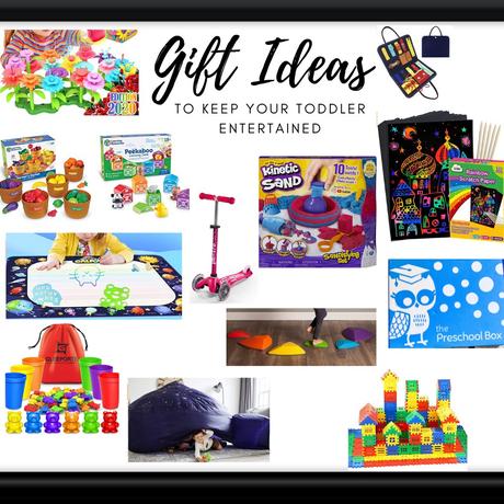 Gift ideas to keep your toddler entertained