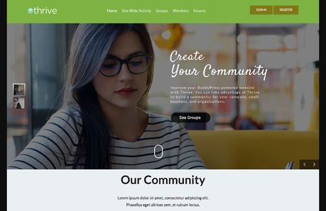 Social Media WordPress Themes