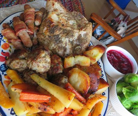 A Traditional British Christmas Dinner