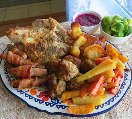 A Traditional British Christmas Dinner