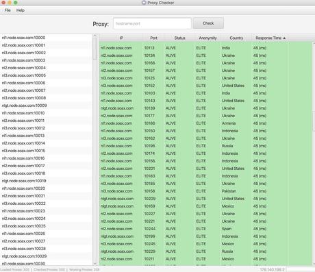 SOAX Review Geo ports