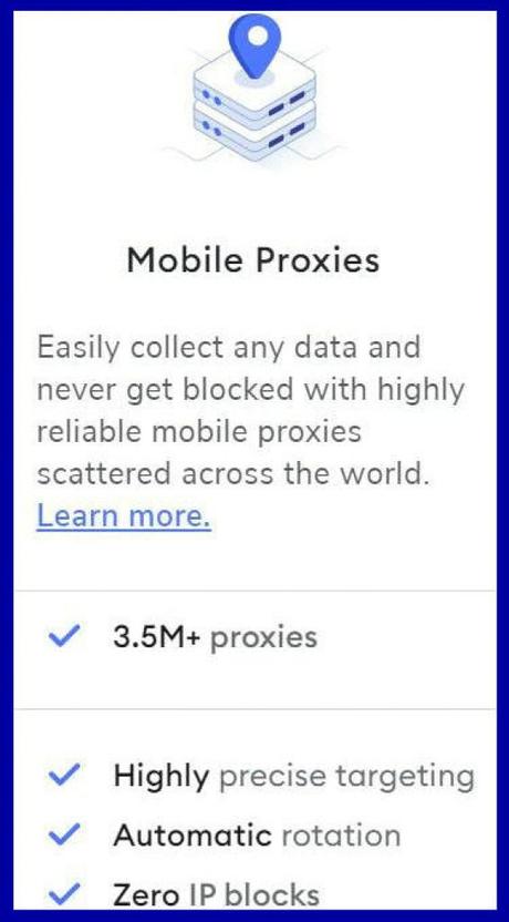 SOAX Review Soax mobile proxy features