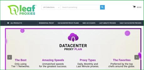 leaf proxies homepage