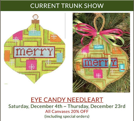 Trunk Show at House of Needlepoint!