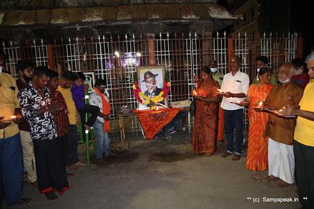 Hindu Munnani homage to Chief of Defence Staff Bipin Rawatji and other army men