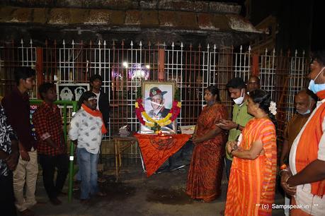 Hindu Munnani homage to Chief of Defence Staff Bipin Rawatji and other army men