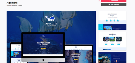 Fishing WordPress Theme