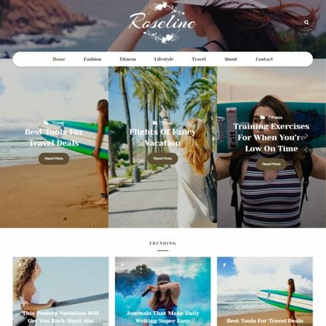 WordPress Blog Portfolio Themes 2021