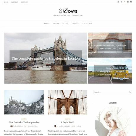 wordpress blog themes