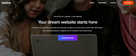 Oshine, Premium WordPress Themes