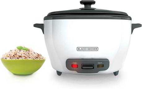 Best large rice cooker- BLACK+DECKER, White RC5280