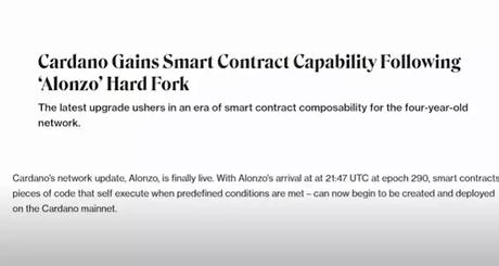 Alonzo' Hard Fork Alonzo' Hard Fork