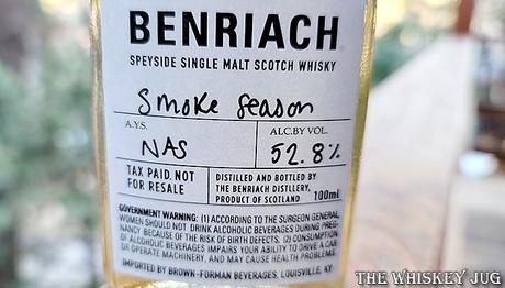 Benriach Smoke Season Label