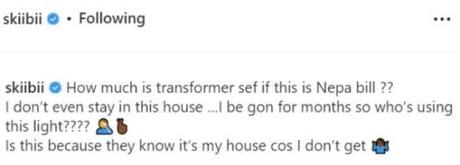 Popular Singer, Skiibii Laments Over Electricity Bill He Was Given