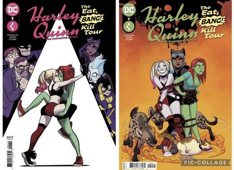Sheila reviews Harley Quinn: The Animated Series: The Eat. Bang! Kill. Tour #1-2 by Tee Franklin, Max Sarin, and Marissa Louise