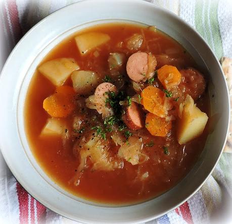 Crock Pot Sauerkraut Soup
