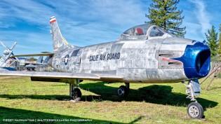 Pacific Coast Air Museum,  North American F-86H Sabre,