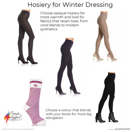 Hosiery for winter dressing