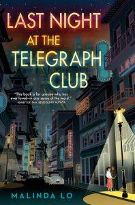 Vic reviews Last Night at the Telegraph Club by Malinda Lo