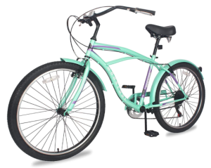 Barbella Womens Beach Cruiser Bike